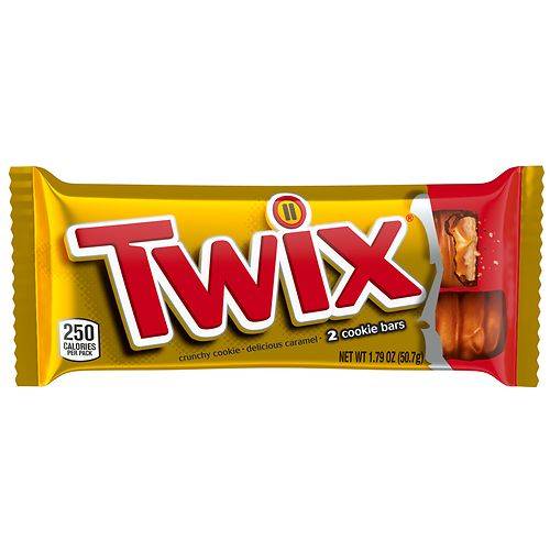 Twix Caramel Full Size Chocolate Cookie Bar - 1.79 oz