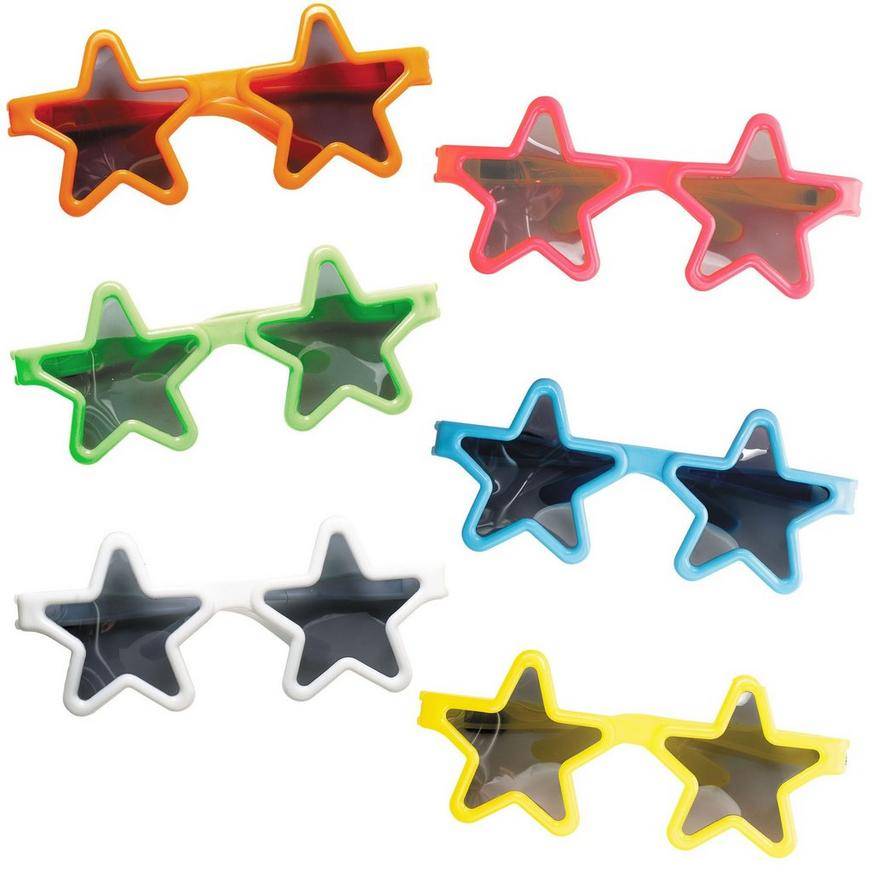 Party City Star Sunglasses (unisex/multi)