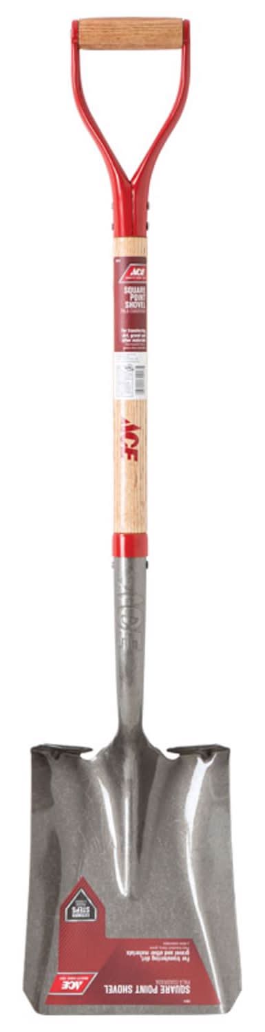 Ace 41.25 In. Steel Square Transfer Shovel Wood Handle