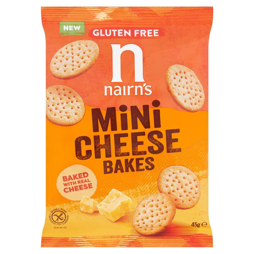 Nairn's Gluten Free Mini Cheese Bakes 45g