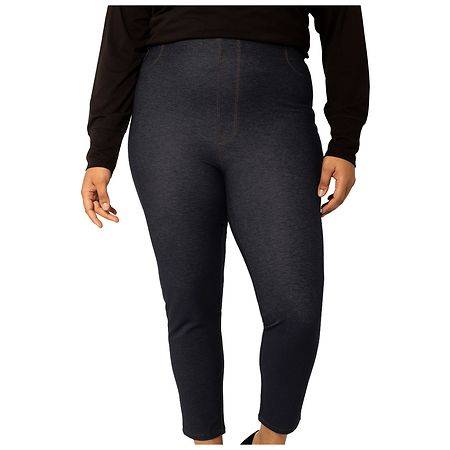 West Loop Denim Legging Black - Large 1.0 ea