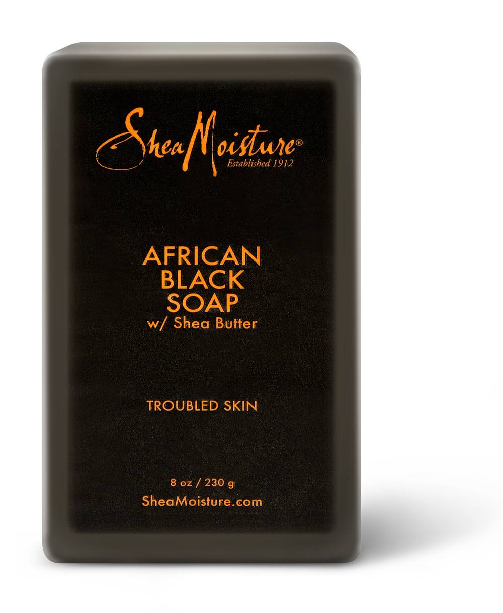 SheaMoisture African Black Soap, Shea Butter (8 oz)