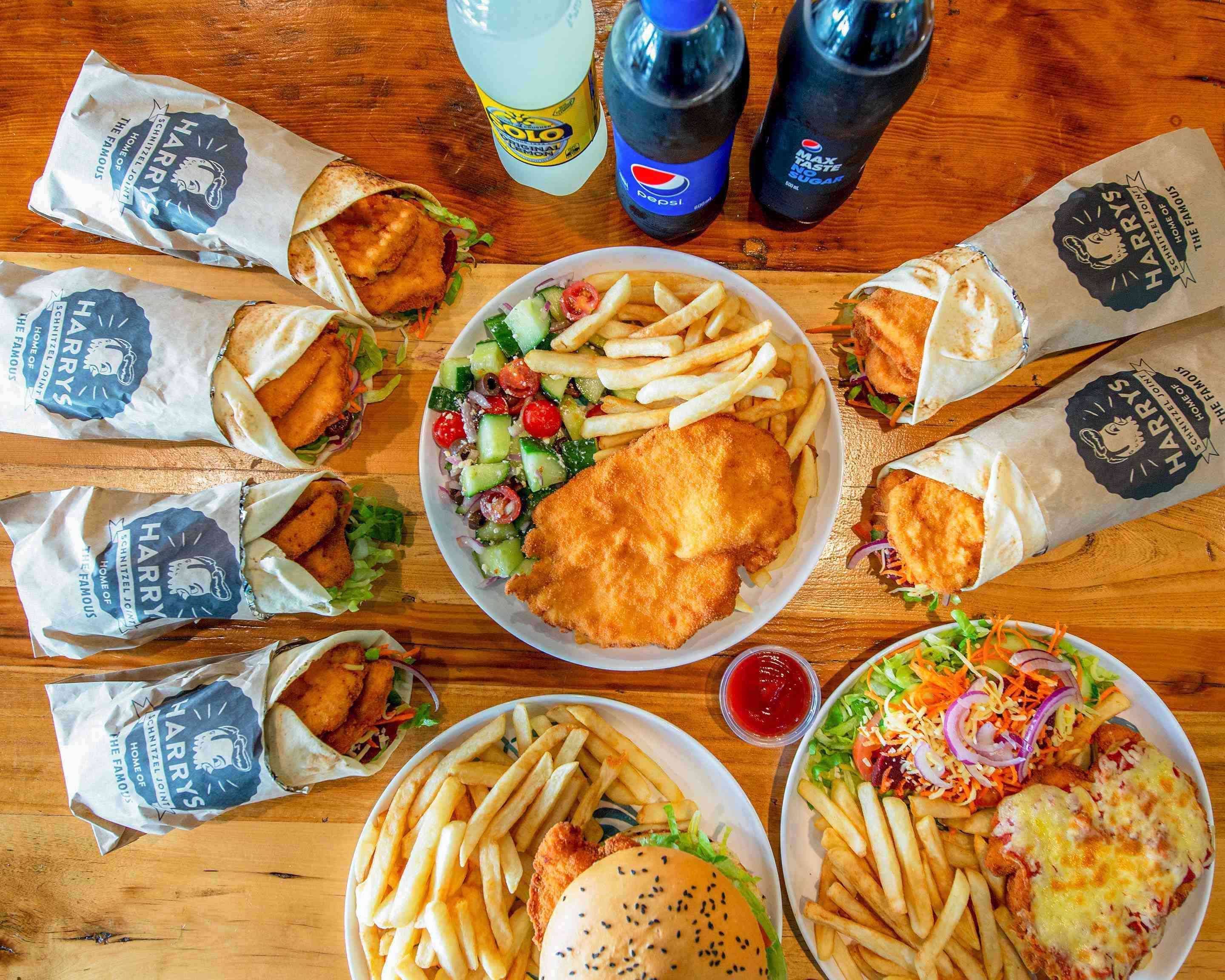 Order Harry's Schnitzel Joint (Jesmond) Menu Delivery and Takeaway in