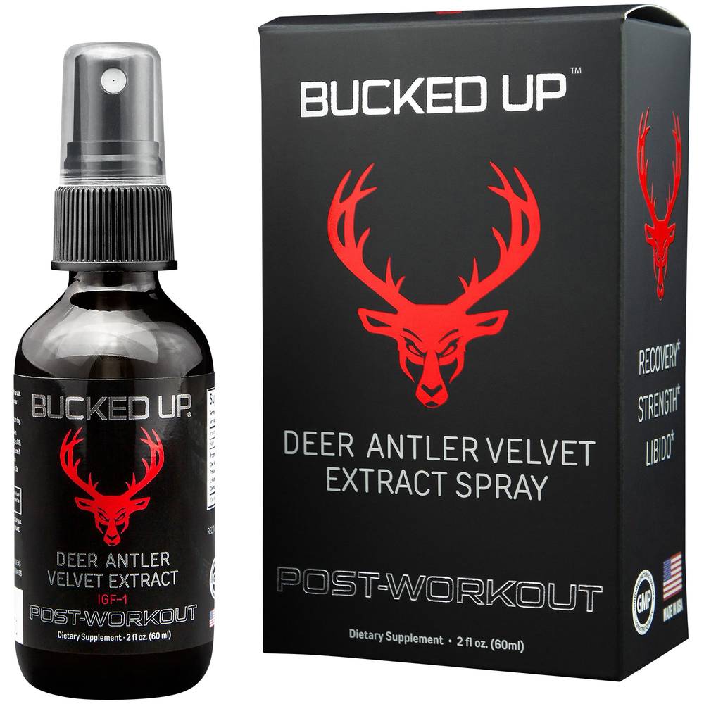 Bucked Up Deer Antler Velvet Extract Spray (2 fl oz)