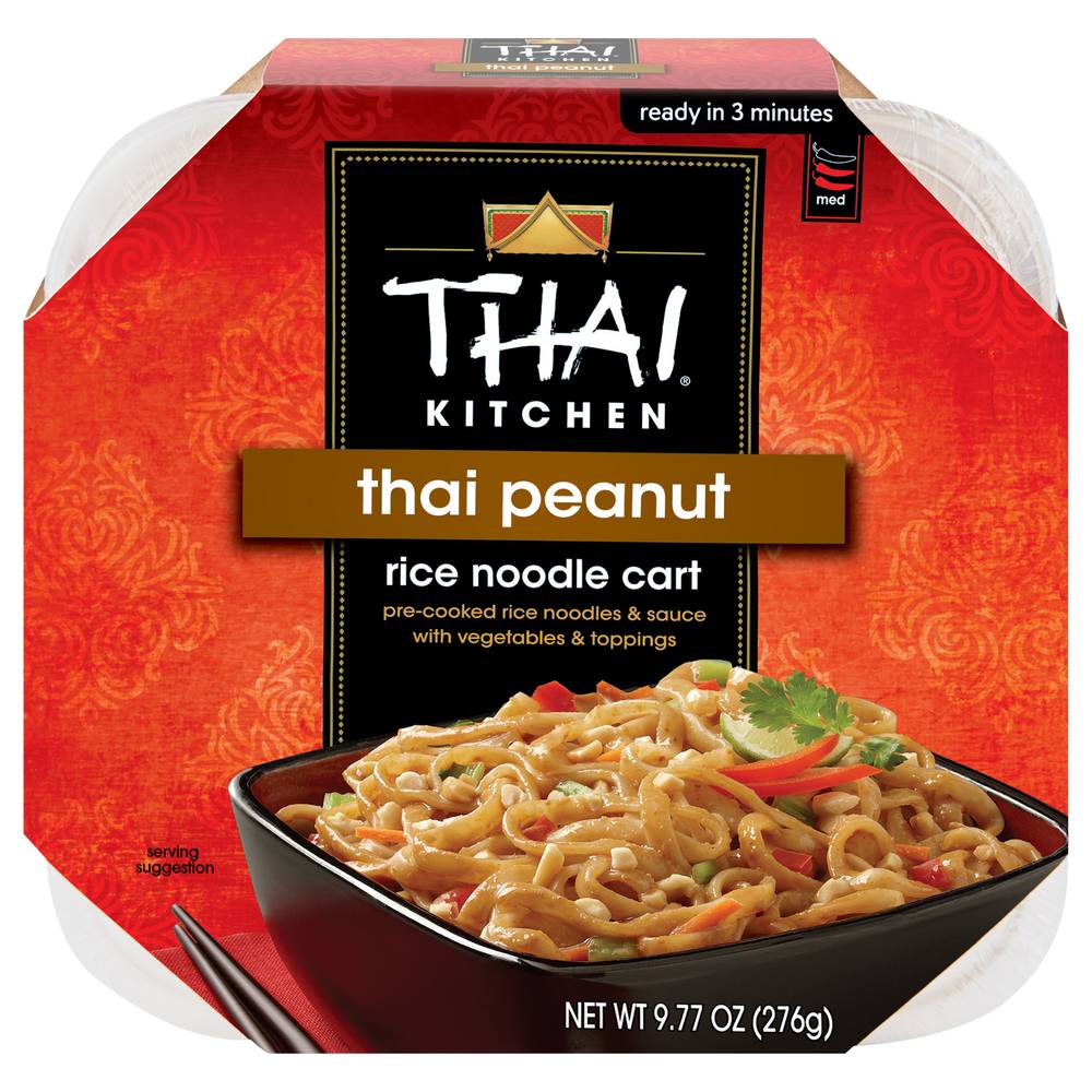 Thai Kitchen Gluten Free Medium Thai Peanut Rice Noodle Cart (9.8 oz)