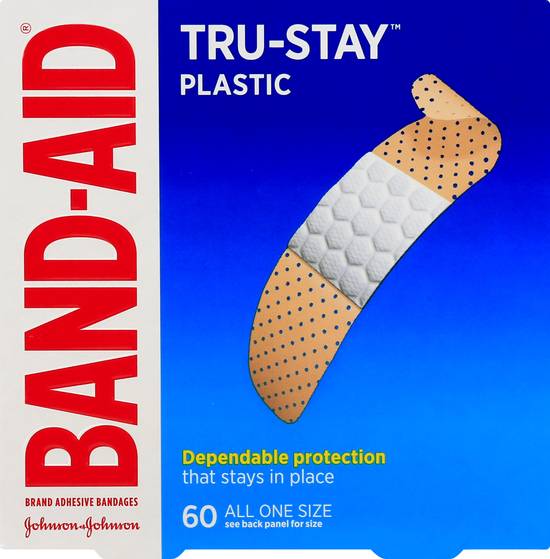 Band-Aid Tru-Stay All One Size Plastic Bandages