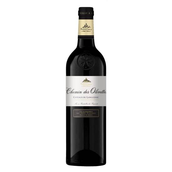 Vin Rouge Languedoc-Roussillon AOP - la bouteille de 75cL