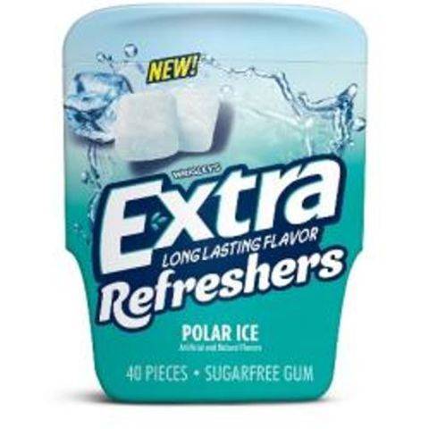 Extra Refreshers Chewing Gum Polar Mint 40 Count