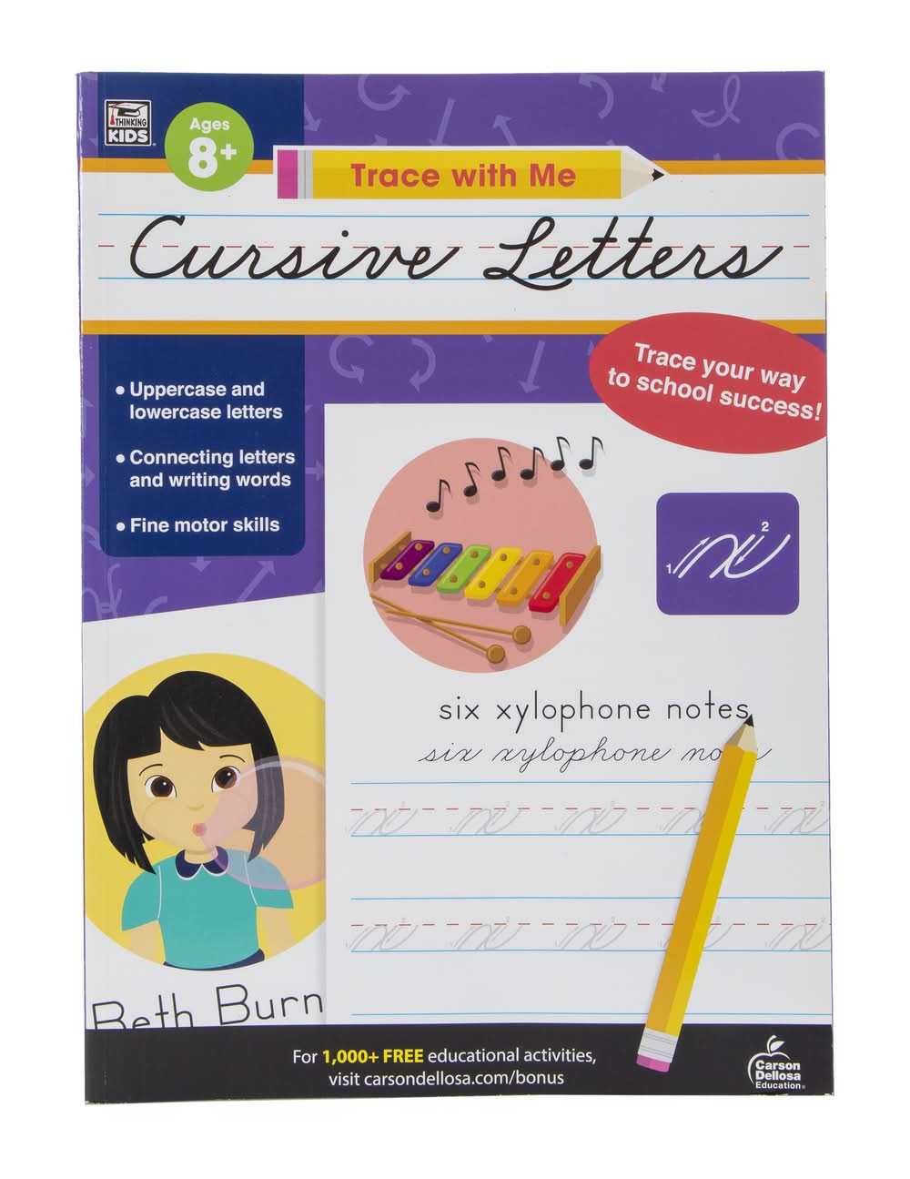 Trace With Me Cursive Letters Practice