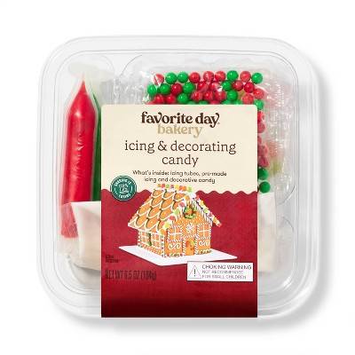 Christmas Icing and Decorating Candy Kit - 6.5oz - Favorite Day™