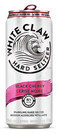 White Claw Sparkling Hard Seltzer, Black Cherry (473 ml)