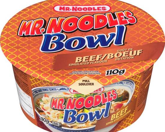 Mr. Noodles Bowl Beef 110g