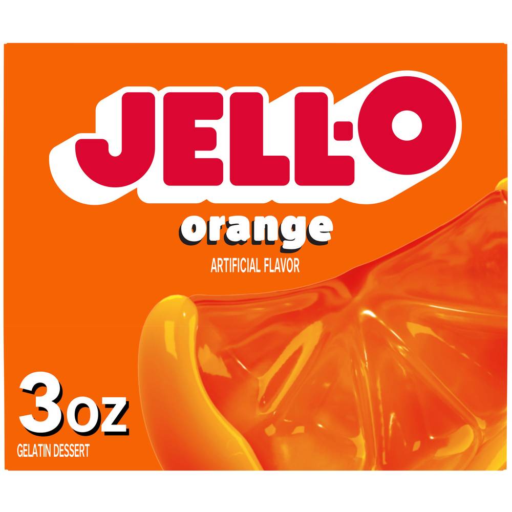 Jell-O Orange Gelatin Dessert