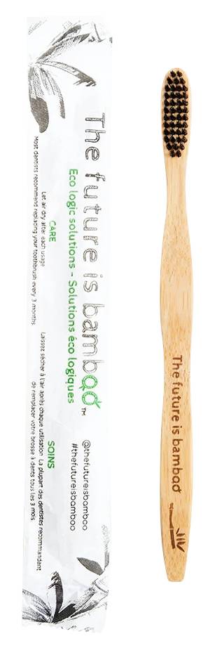 The Future Is Bamboo · Charcoal Bamboo Toothbrush (1 ct)