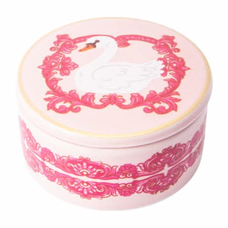 Trinket Jar Swan