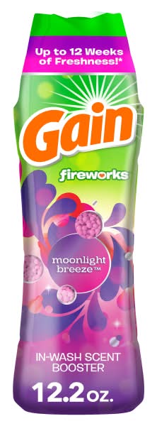 Gain Fireworks In-Wash Scent Booster Beads Moonlight Breeze 12.2 oz