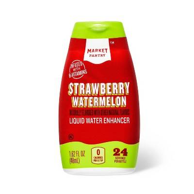 Market Pantry Strawberry Watermelon Liquid Water Enhancer Drops (1.62 fl oz)