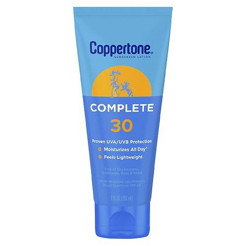 Coppertone Complete Sunscreen Lotion SPF 30 - 7.0 oz