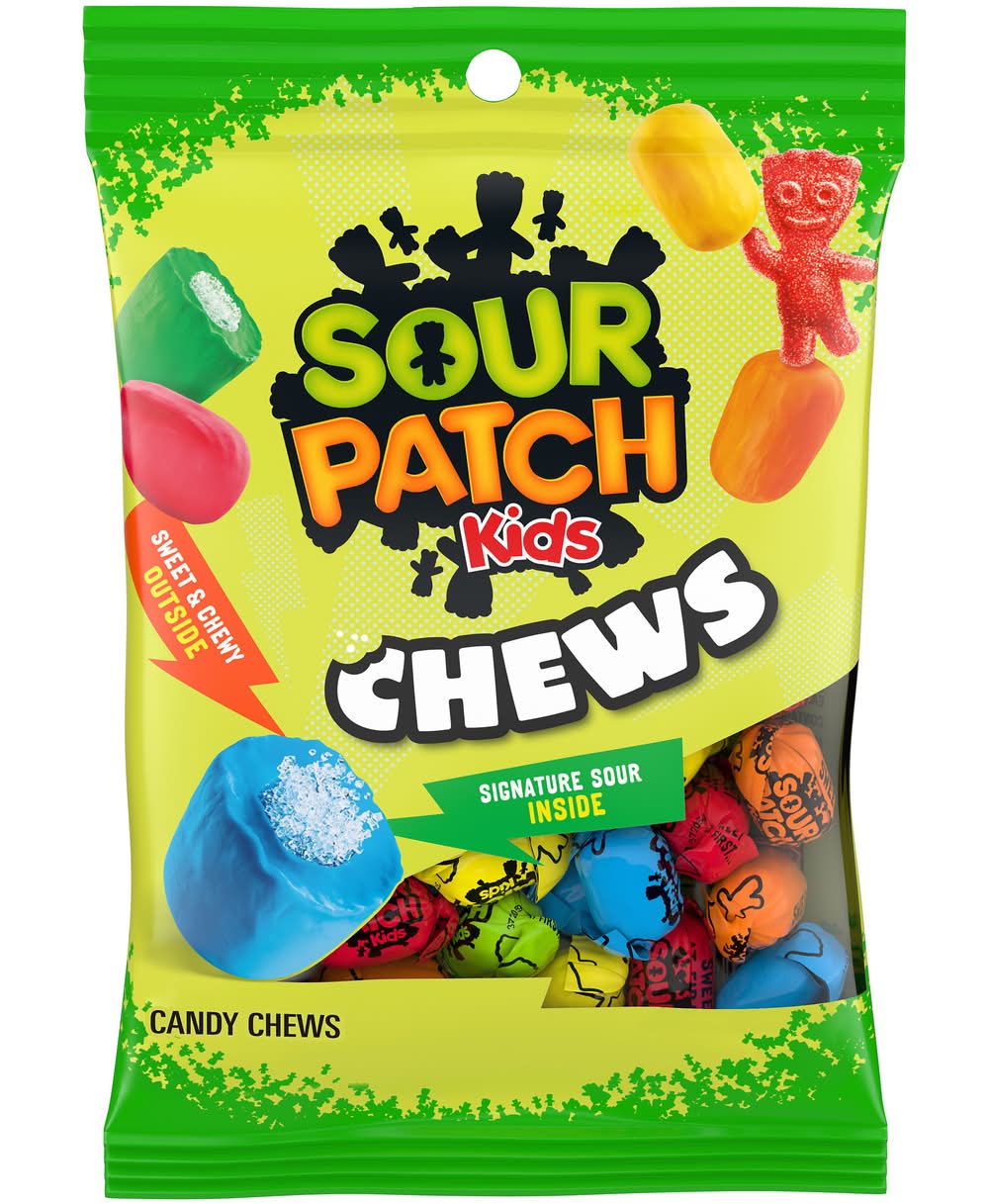 Sour Patch Kids Chews Soft & Chewy Candy (5.12 oz)