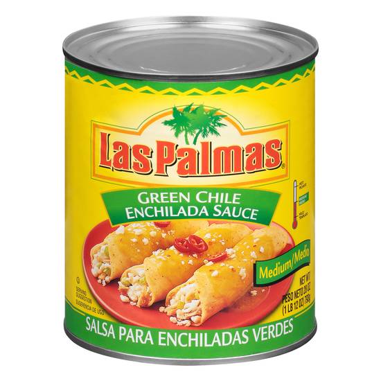 Las Palmas Medium Green Chile Enchilada Sauce