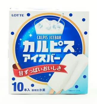 ロッテ　カルピスアイスバ－/43ml×10本入
