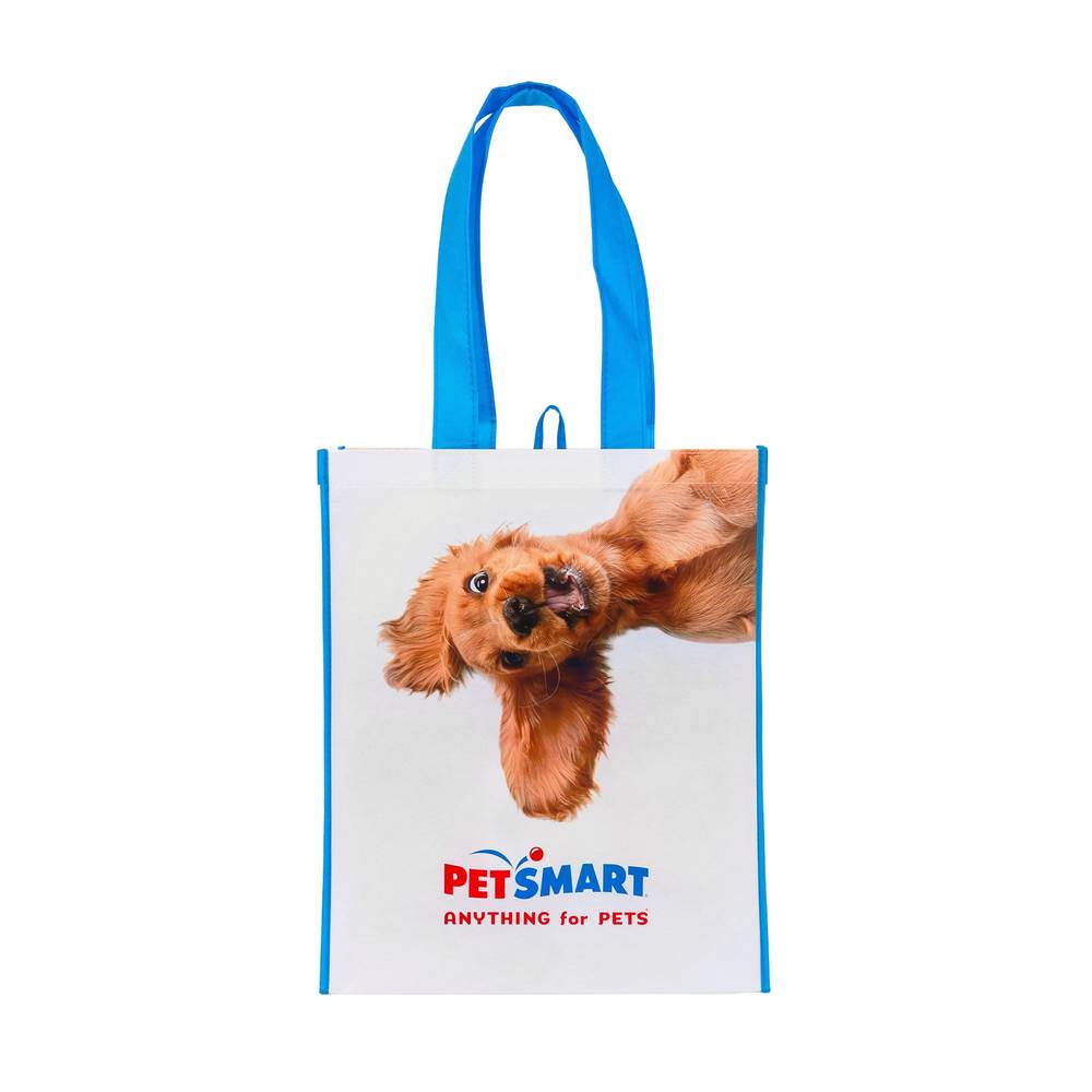 Travelway Petsmart Dog Print Reusable Shopping Tote Bag