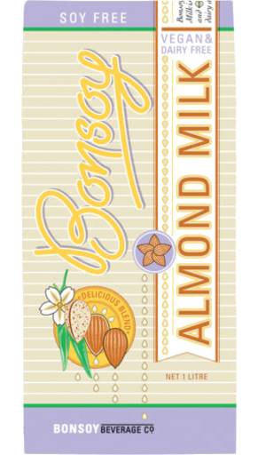 Bonsoy Vegan & Dairy Free Almond Milk (1L)