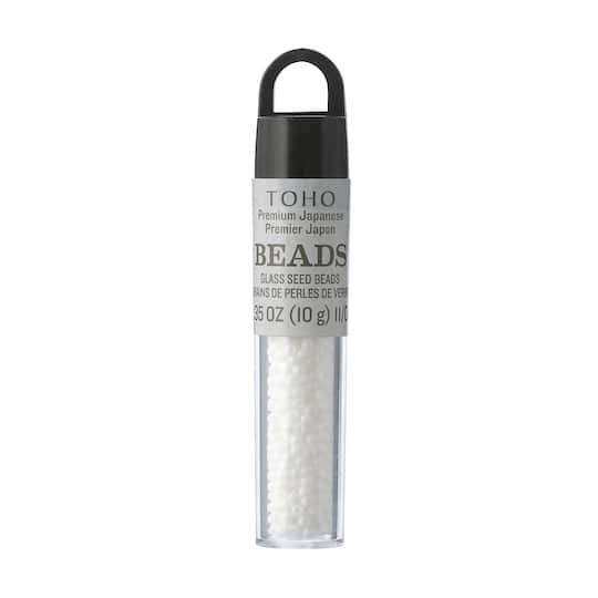 TOHO Japanese Glass Seed Beads (White)