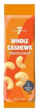 7-Select Roasted & Salted Whole Cashews (2 oz)