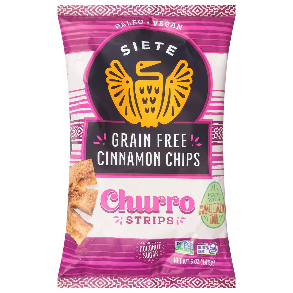 Siete Foods Paleo Vegan Grain Free Churro Cinnamon Strips