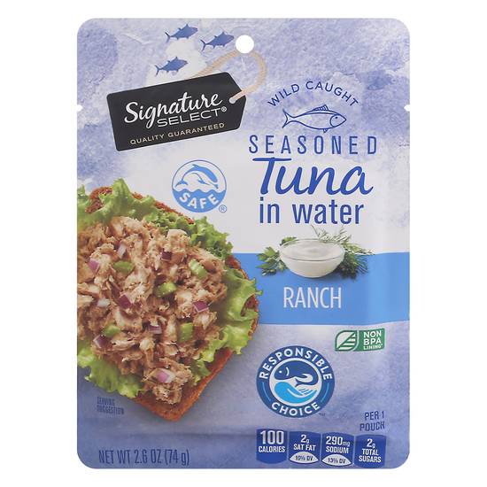 Signature Select Ranch Seasoned Tuna in Water (2.6 oz)