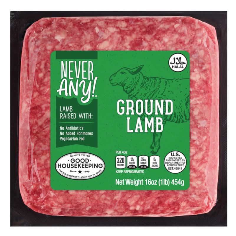 Never Any! Ground Lamb (16 oz)