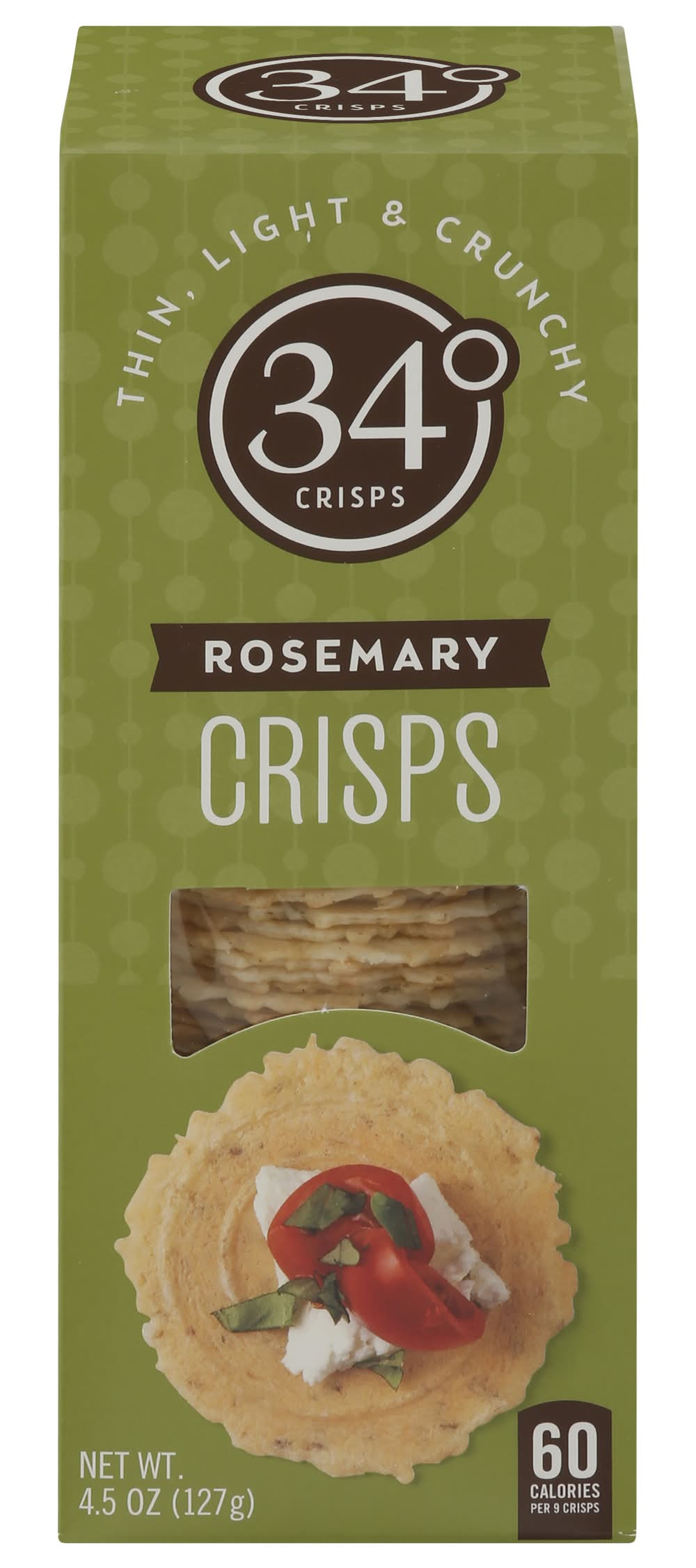 34 Degrees Rosemary Crispbread (4.5 oz)