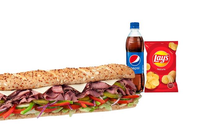 Bœuf Pastrami Menu SUB30®