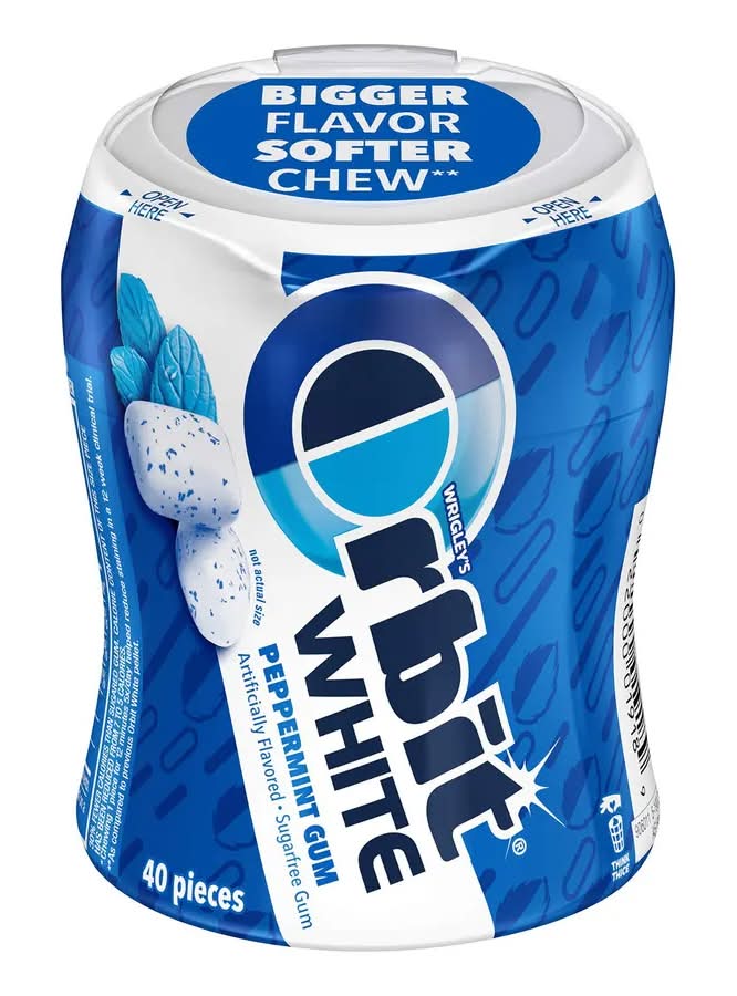 Wrigley's Orbit White Soft Chew Peppermint Gum