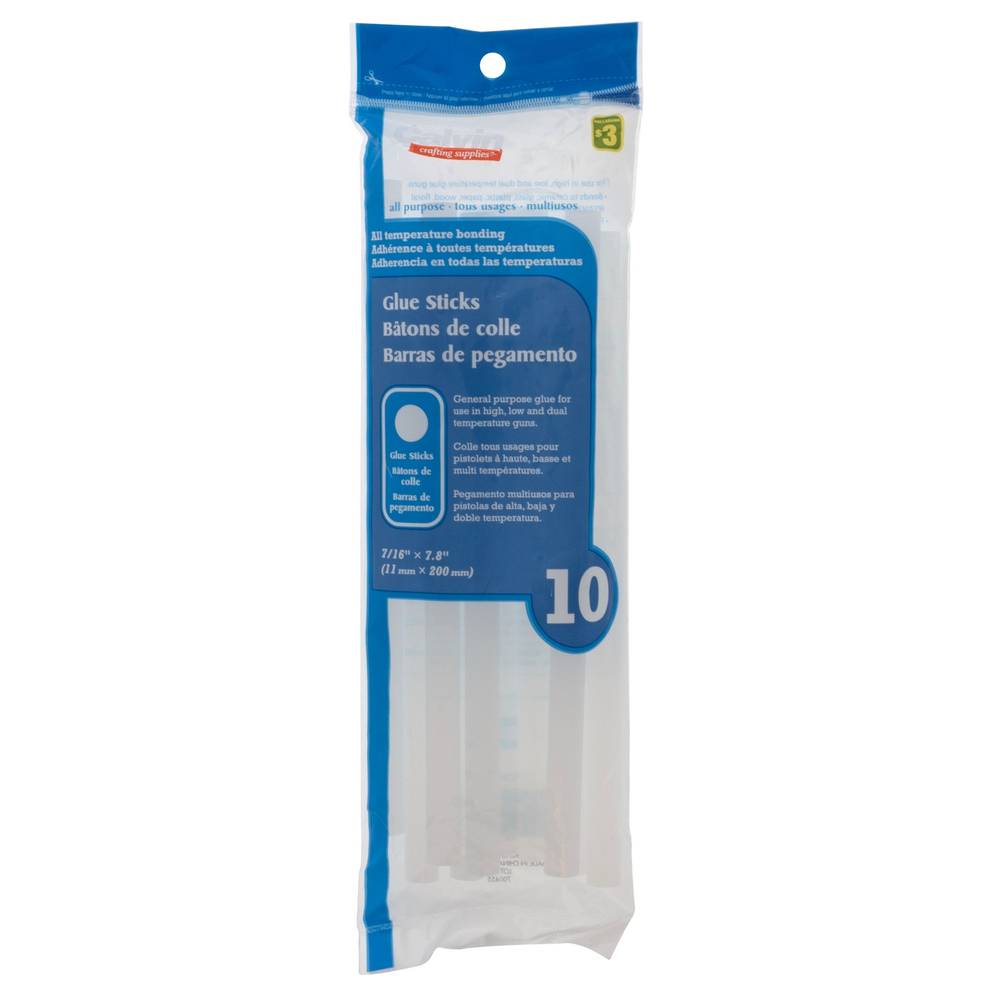 11mm Glue Sticks, 10 Pack