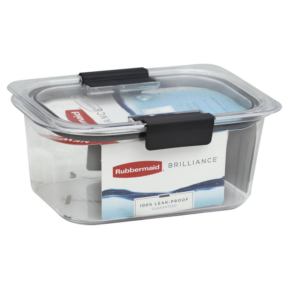 Rubbermaid 4.7 Cups Brilliance 100% Leak-Proof Container