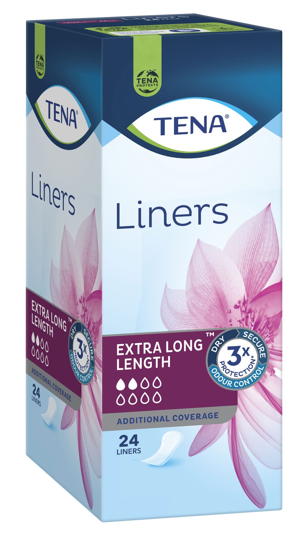 Tena Extra Long Length Liners (24 pack)