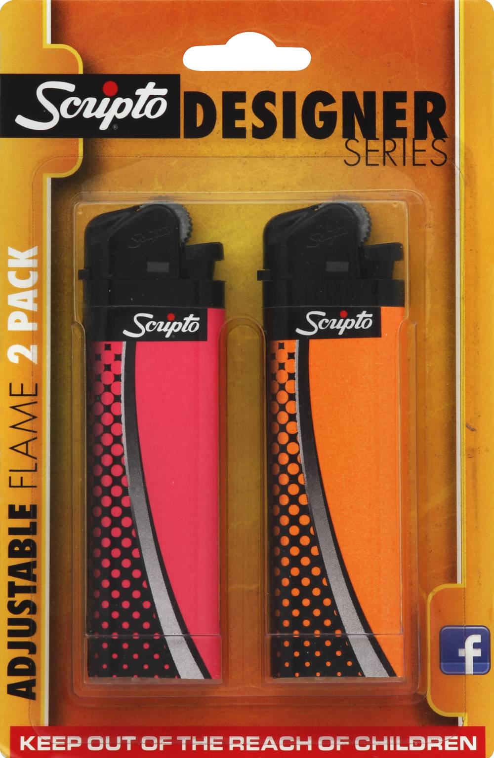 Scripto Designer Series Adjustable Flame Lighters