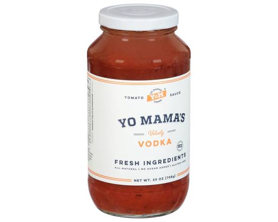 Yo Mama's · Velvety Vodka tomato Sauce (25 oz)