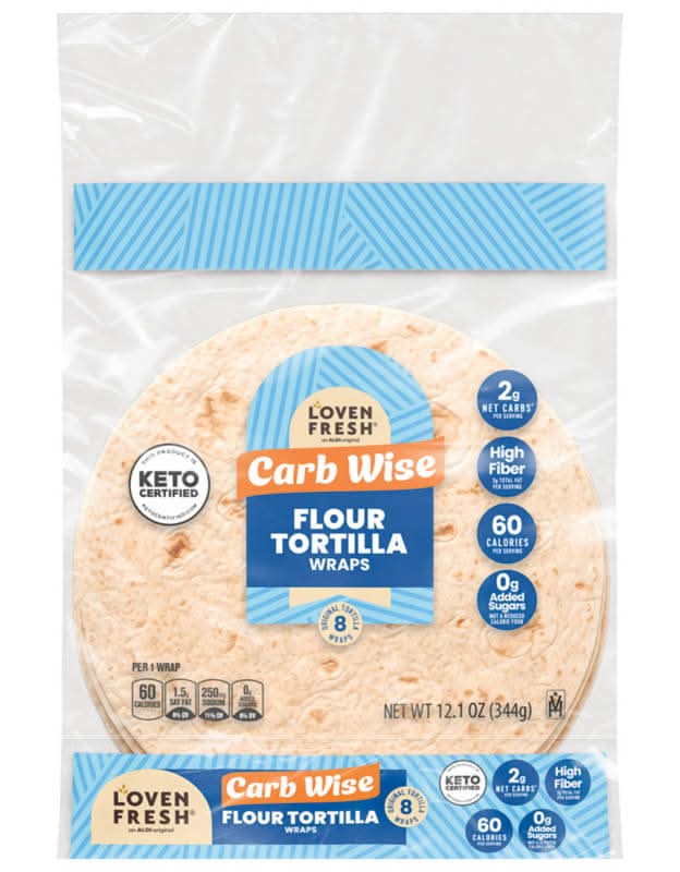 L'oven Fresh Zero Net Carb Tortilla Wraps