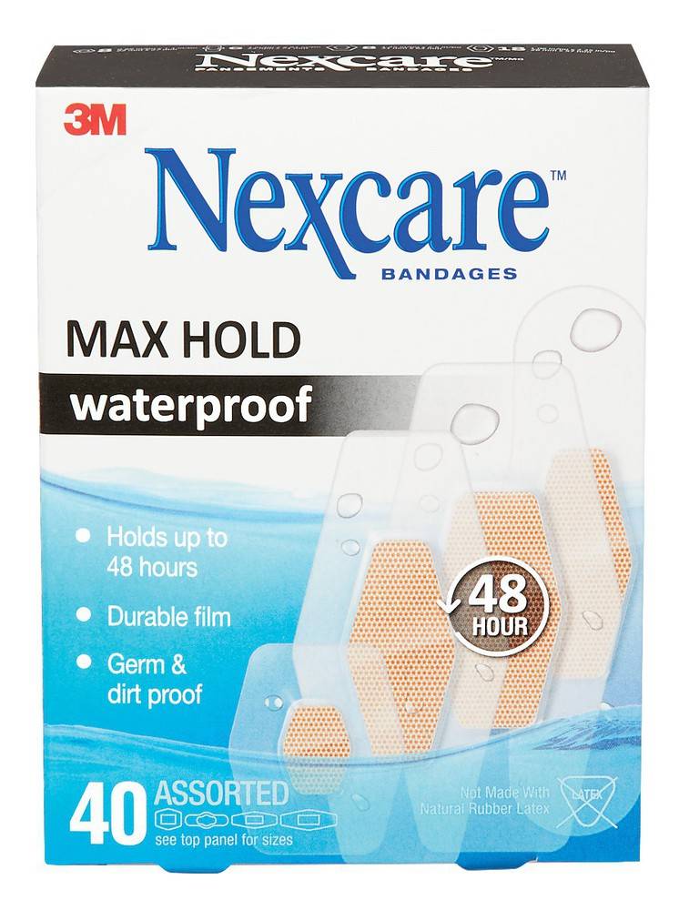 3M Max Hold Bandages Asst (120 g)