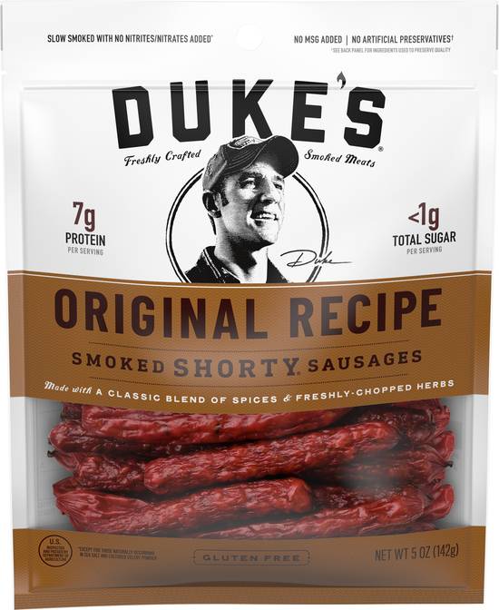 Duke's Original Recipe Smoked Shorty Sausages
