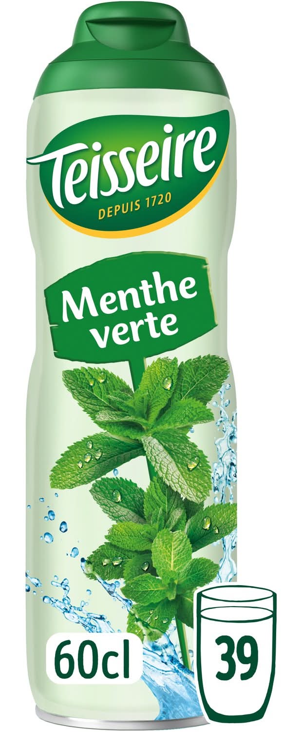 Teisseire - Sirop, menthe verte (600ml)
