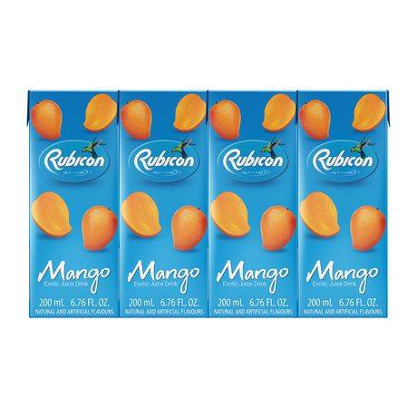 Rubicon Mango Juice (4 x 200 ml)