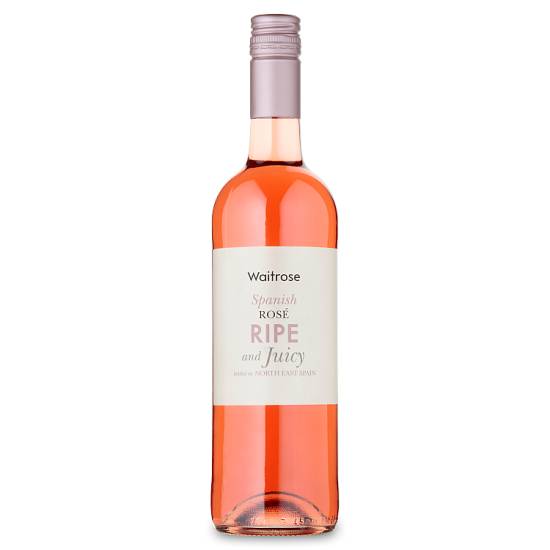 Waitrose Ripe and Juicy Spanish Rosé (75cl)