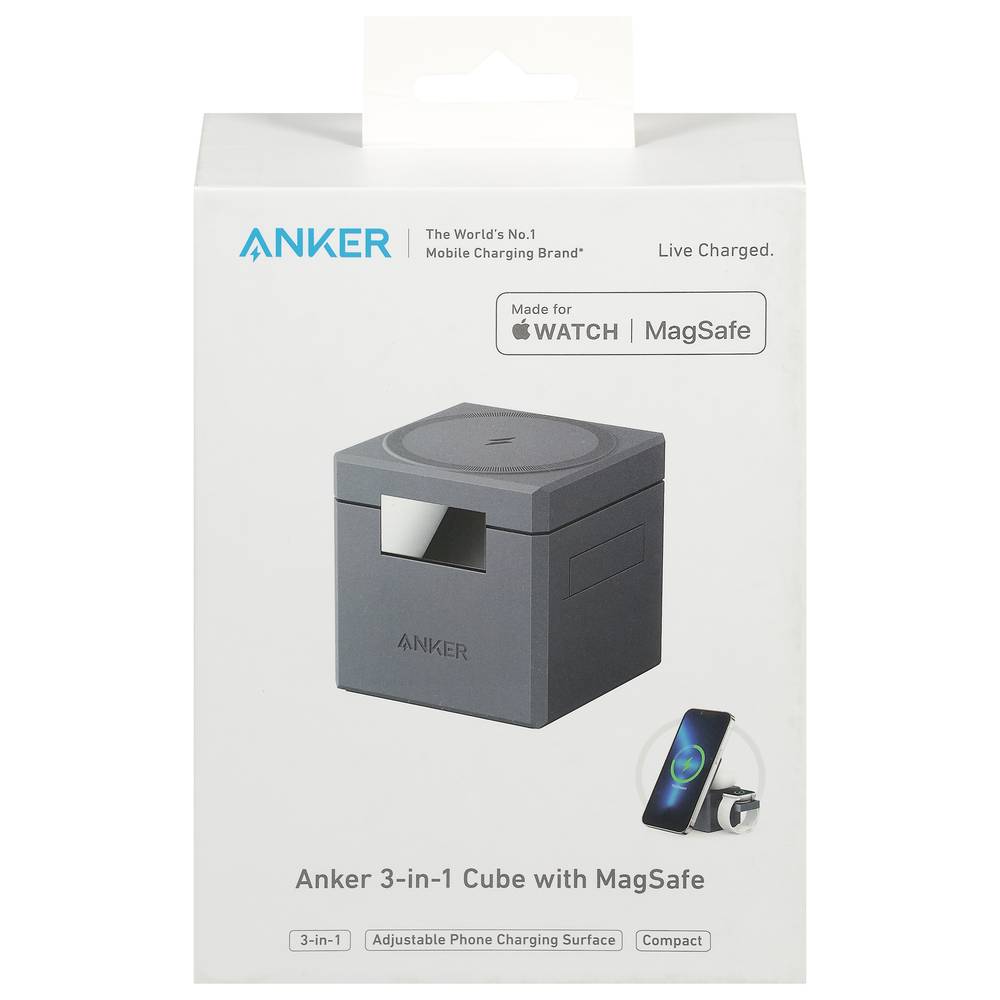 Anker 3 In 1 Cube With Magsafe