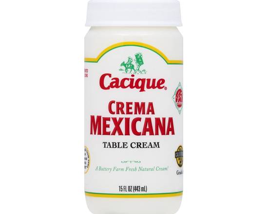 Cacique Ranchero · Natural Table Cream (15 fl oz)