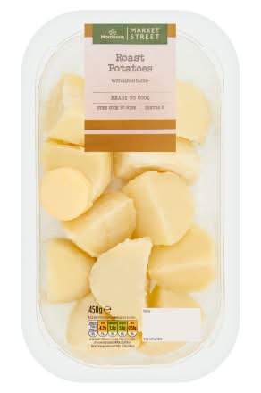 Morrisons Roast Potatoes With Salted Butter (450g)
