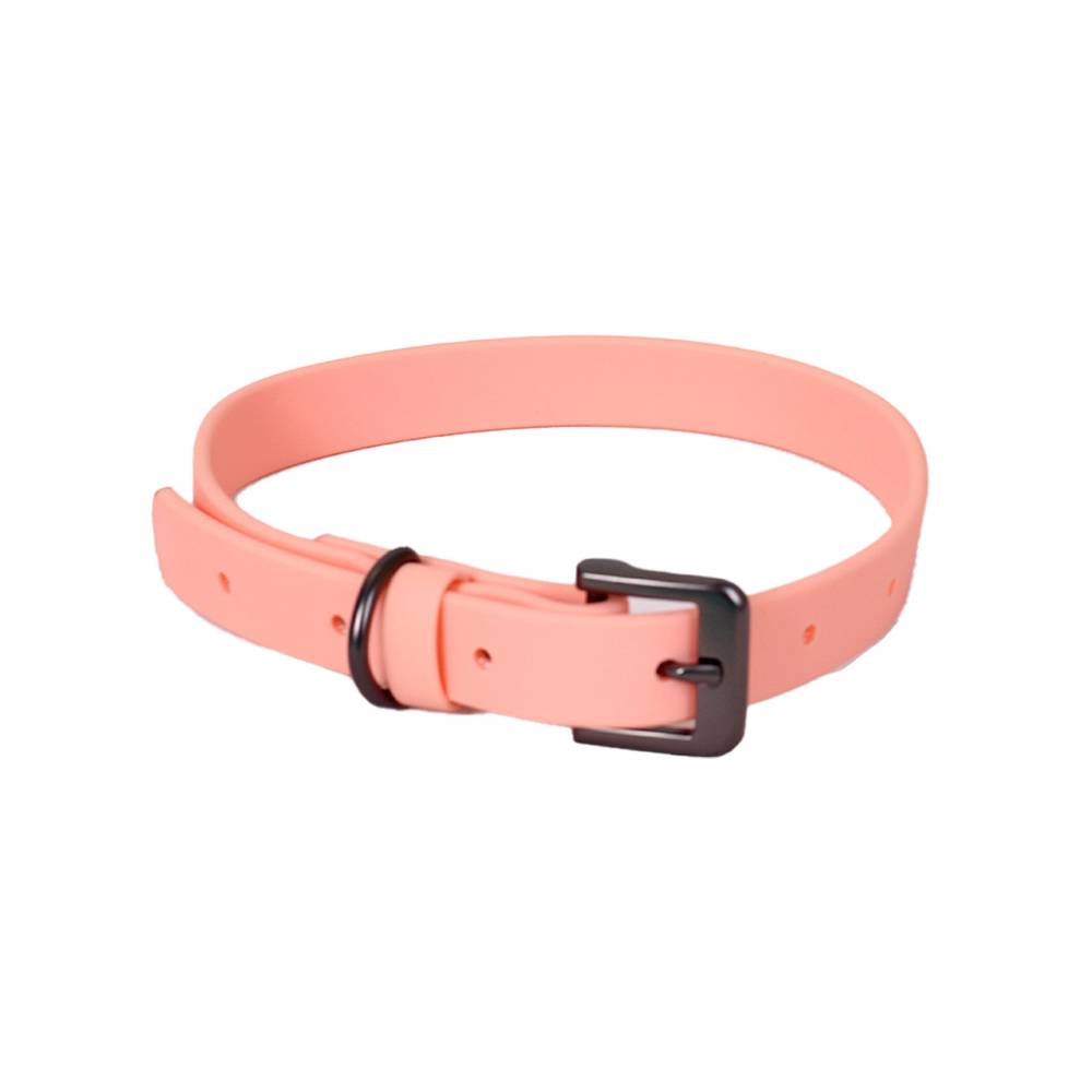 Petspaces collar de pvc (color: rosa, talla: m)